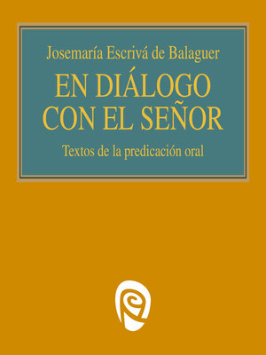cover image of En diálogo con el Señor